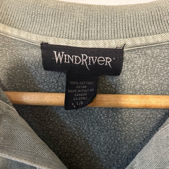 Vintage Wind River Outfitting Company Sweater - 100% Cotton - Picture 9 of 9